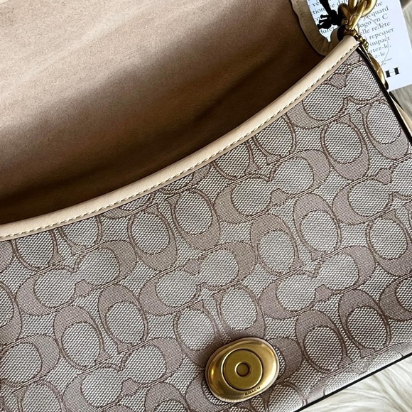 C4821 - Coach Soft Tabby Shoulder Bag in Signature Jacquard - Picture 11 of 14